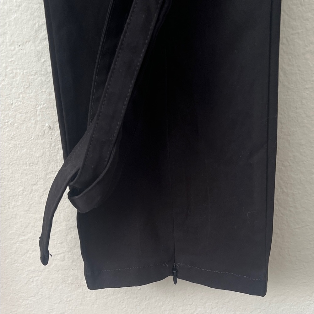 NWT MANIERE DE VOIR Carpenter Cargo Trousers Black Pants in Size 4 - Picture 7 of 16